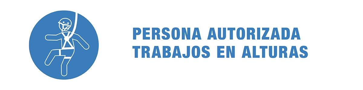 Persona autorizada • Trabajos en alturas • HOLCIM